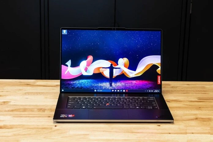 Laptop Lenovo ThinkPad Z16 Gen 2 AMD được thiết kế với chất liệu kim loại cao cấp